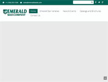 Tablet Screenshot of emeraldseed.com
